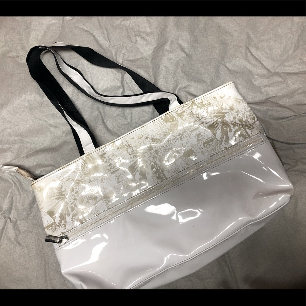 white bag